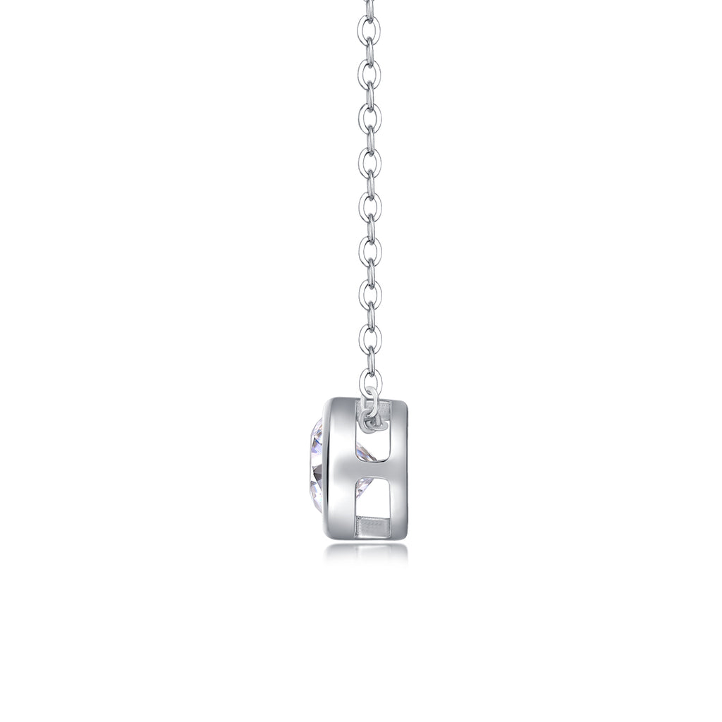 Purity - Luxurious Diamond Jewelry Pendant Set With 1-carat Moissan Diamond