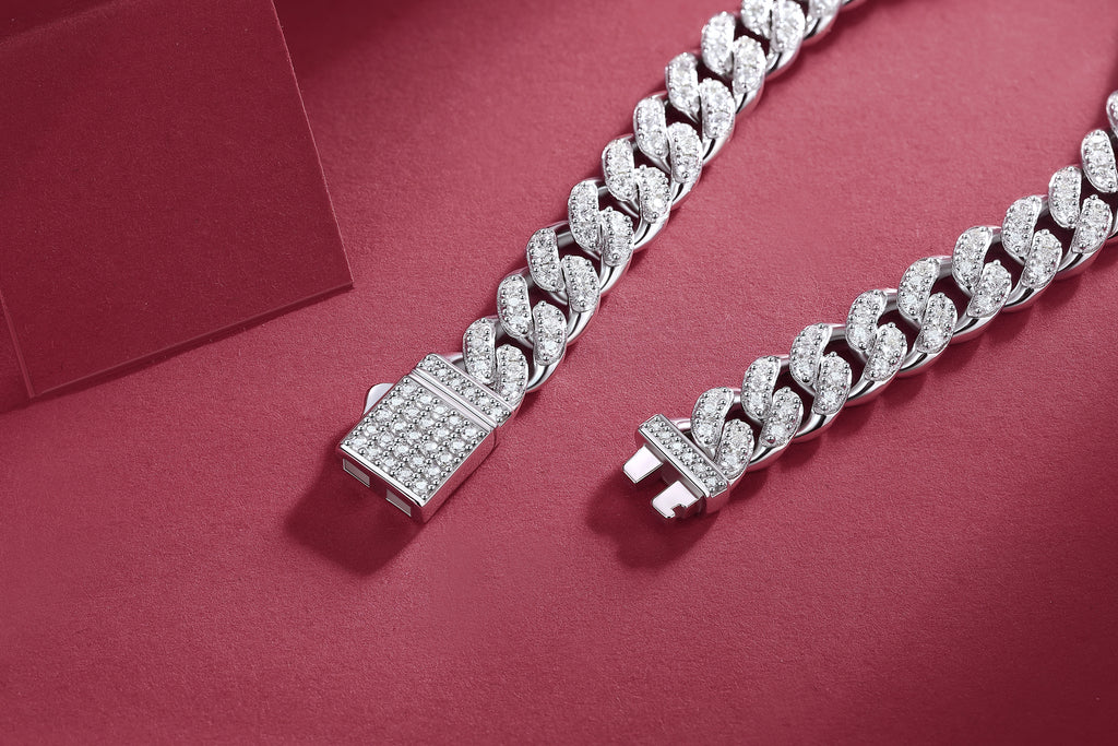 The Light Of Faith Luxury Fashion Mossan Diamond Bracelet