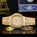 Fashion Diamond Watch | 37mm | 5 Colors | Gold, Rose Gold, Platinum