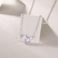 White Dew -  Luxurious Diamond Jewelry Pendant Set
