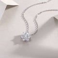 Snowflakes Fluttering - A Fashionable And Luxurious Diamond Jewelry Pendant