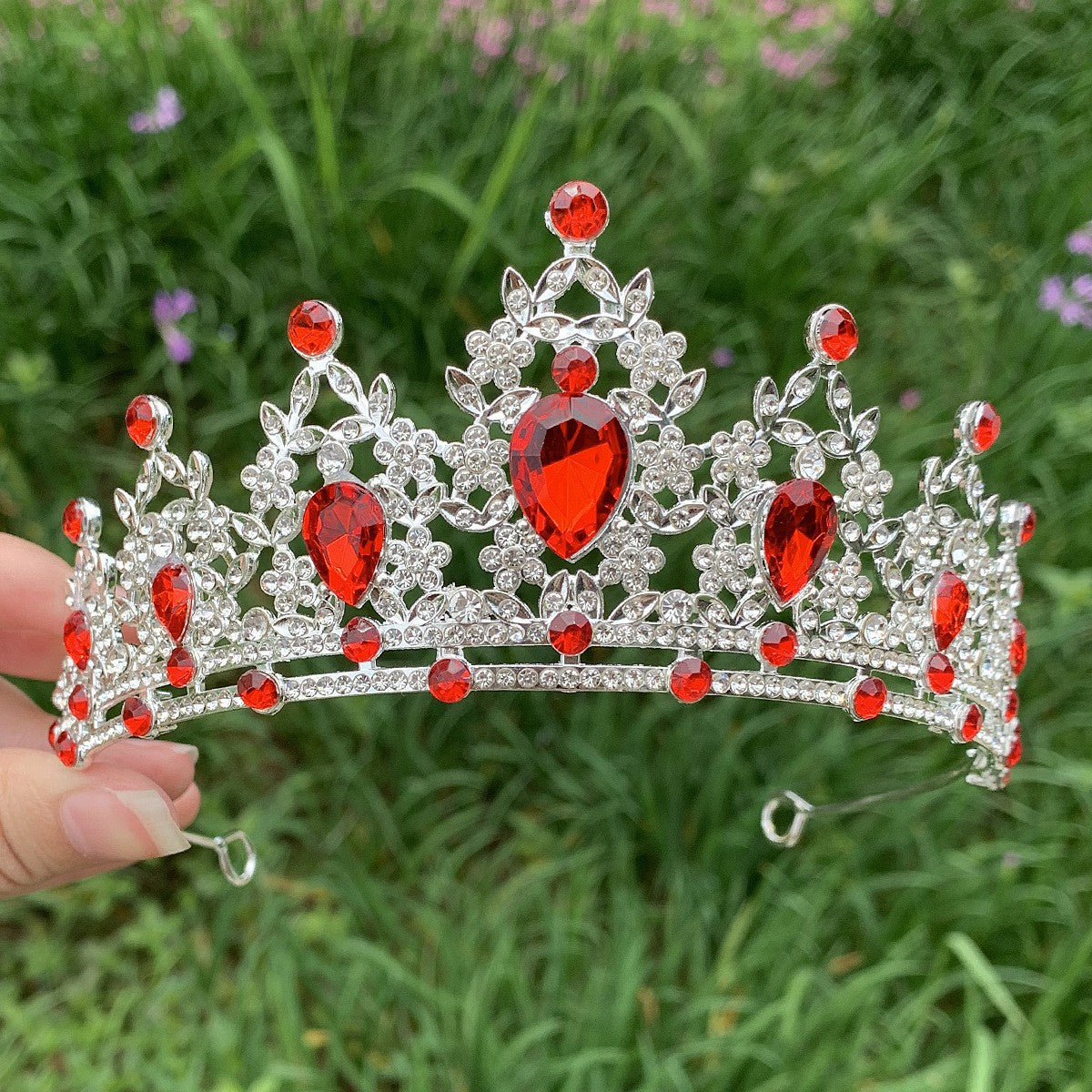 Wedding Crown Headdress | 18 Colors | Gold & Silver | Korean Style | Bridal & Occasion