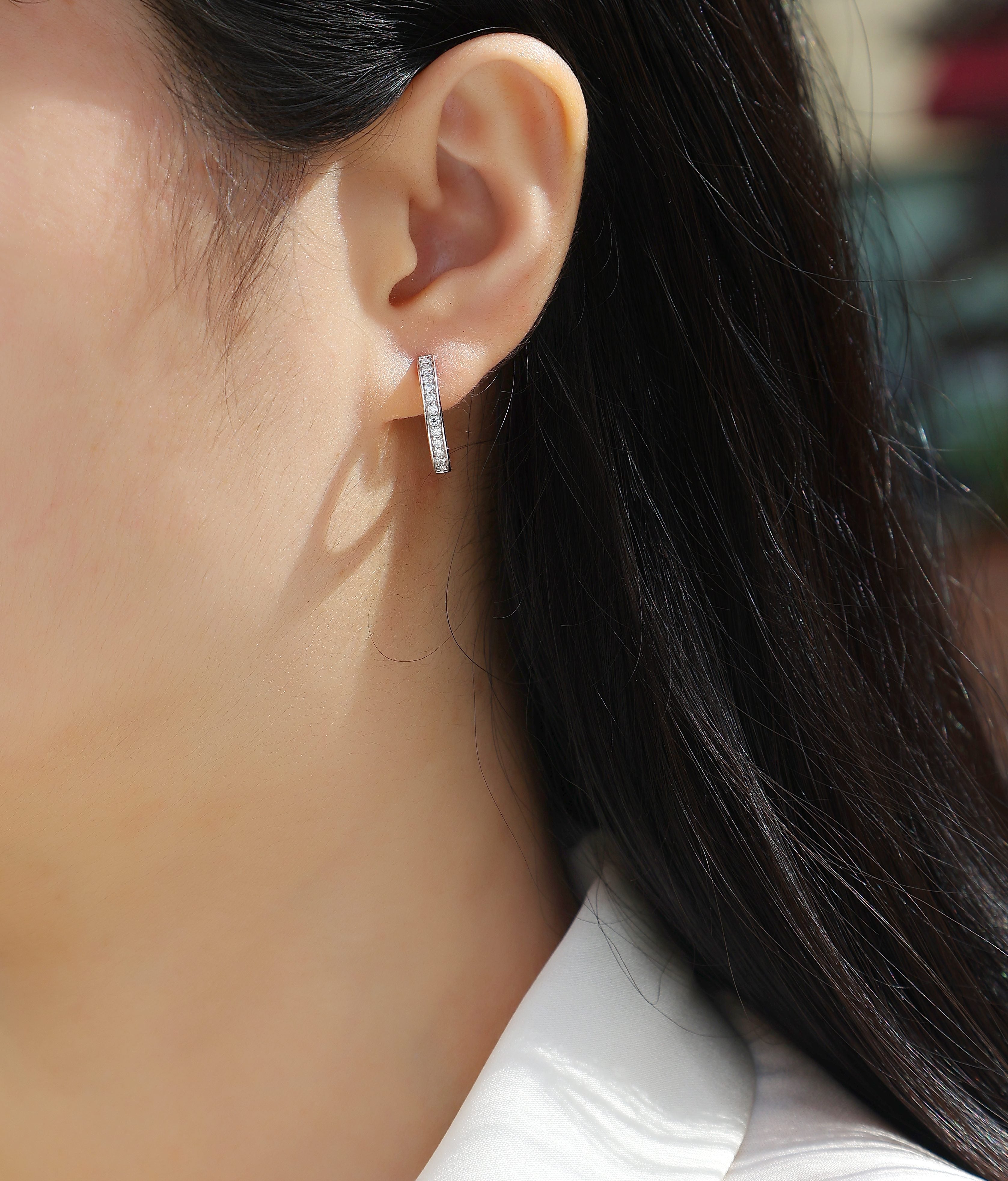 Morning Dew - Fashionable And Luxurious Diamond Jewelry Stud Earrings