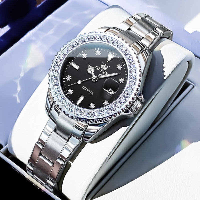 Women's Fashion Business Quartz Watch | 9 Colors | Steel & Leather