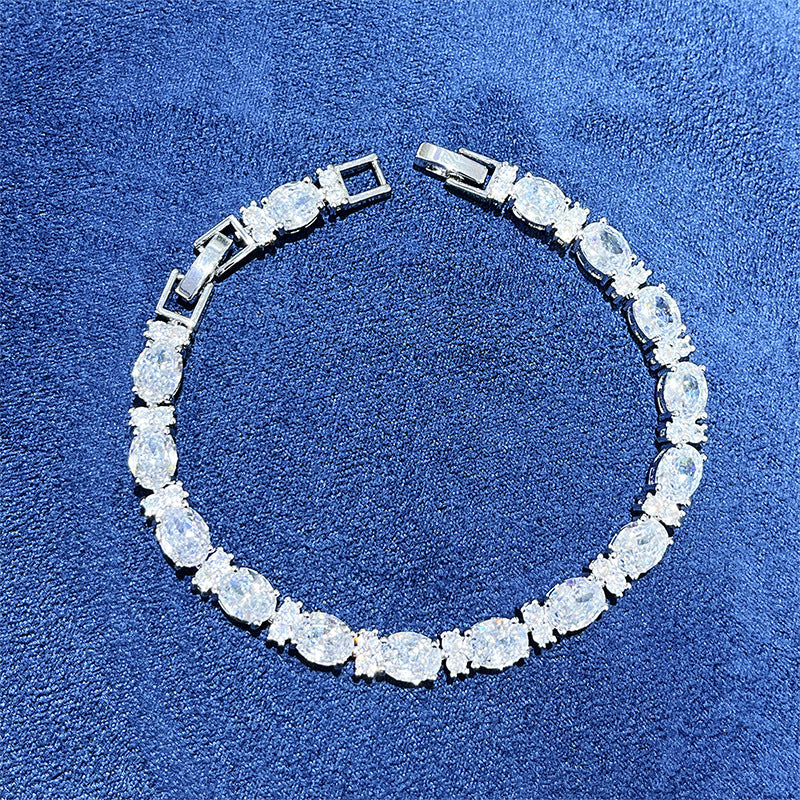 Summer Crystal Colored Zircon Bracelet | 21 Styles | Seasonal Sparkle