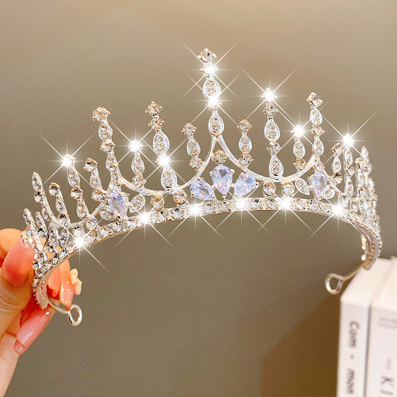 Multicolor Pearl Crown Headband | Rhinestone & Pearl | 15 Styles | Korean Handmade | Bridal & Party