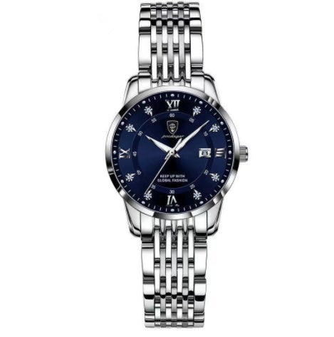 Sapphire Crystal Men's Watch | Seiko Movement | Luminous Calendar | 50M