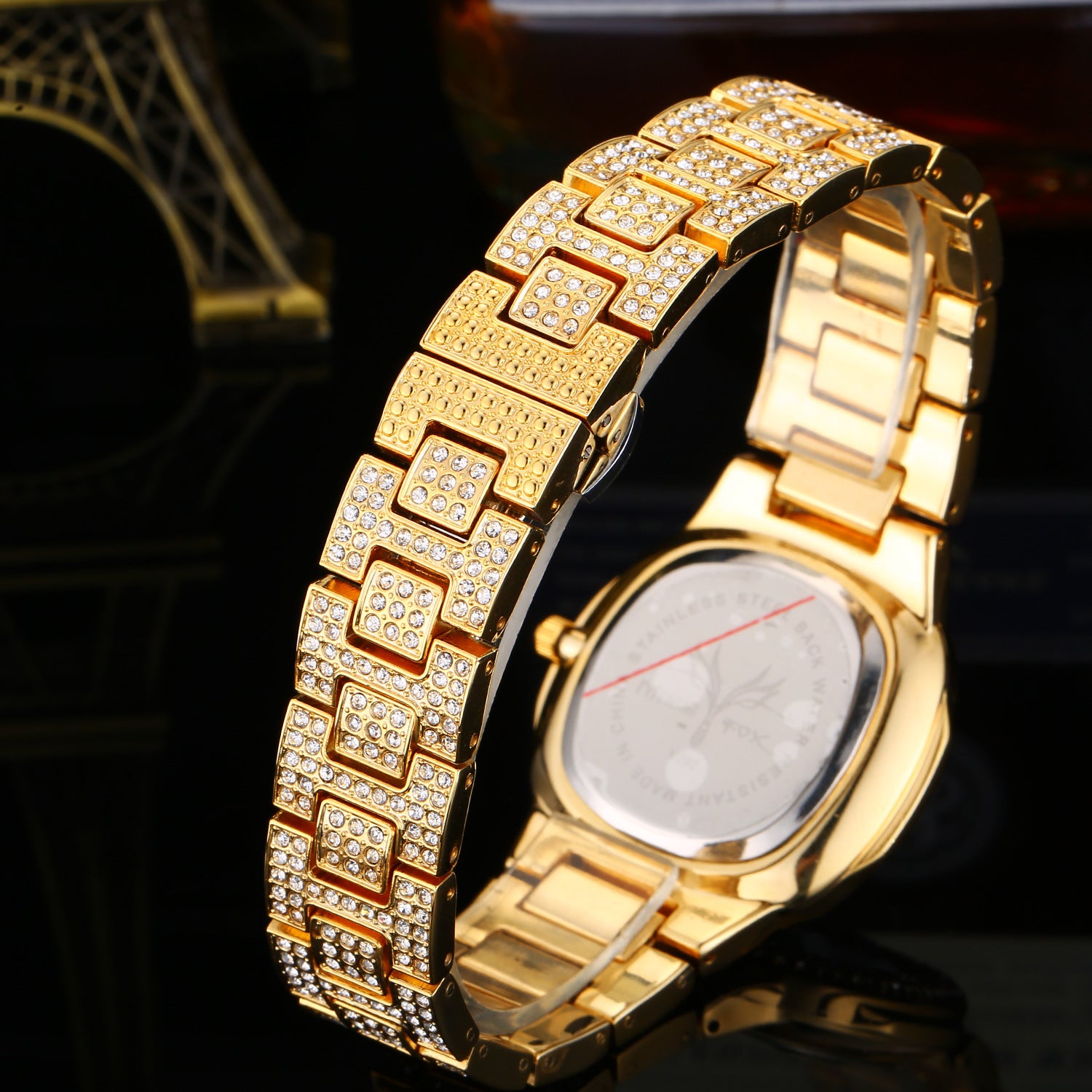 Fashion Diamond Watch | 37mm | 5 Colors | Gold, Rose Gold, Platinum
