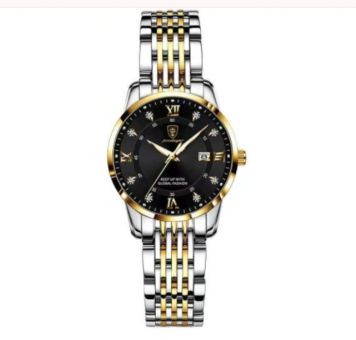 Sapphire Crystal Men's Watch | Seiko Movement | Luminous Calendar | 50M