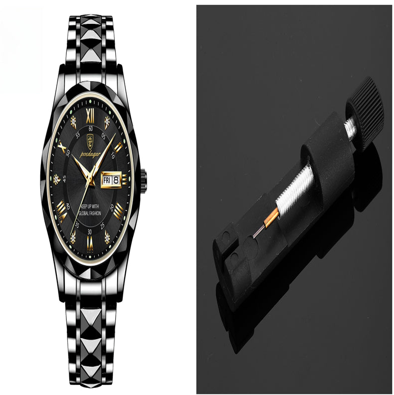 Men's Double Calendar Luminous Business Watch | Ultra-Slim 7mm | 9 Styles