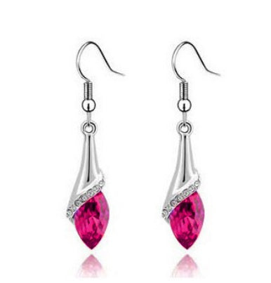 Angel Elf Crystal Jewelry Set | Earrings, Necklace & Bracelet | 18 Colors
