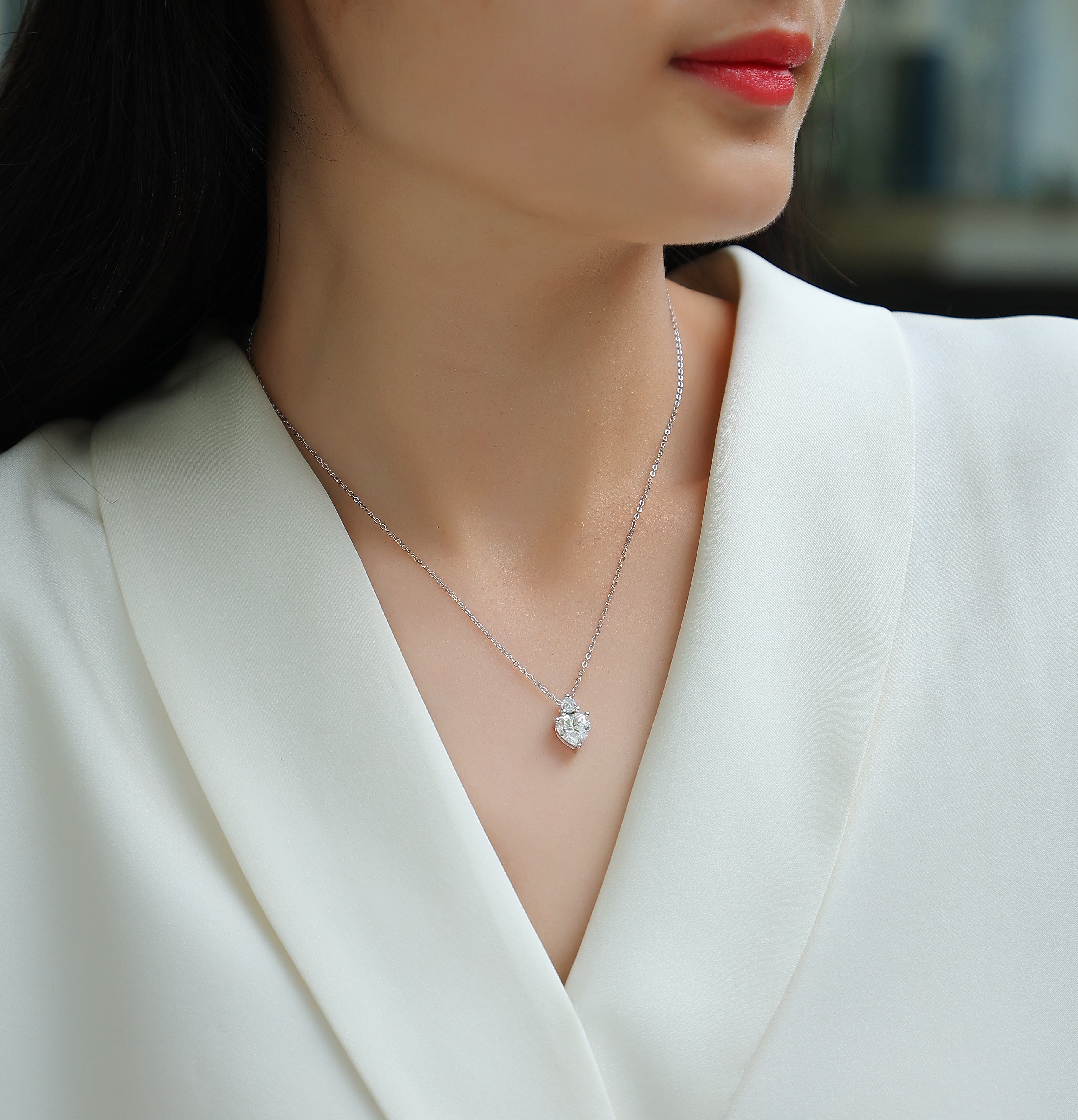 Ripple Fantasy - Luxurious Diamond Jewelry Pendant Set