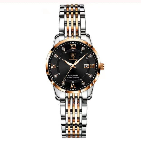 Sapphire Crystal Men's Watch | Seiko Movement | Luminous Calendar | 50M