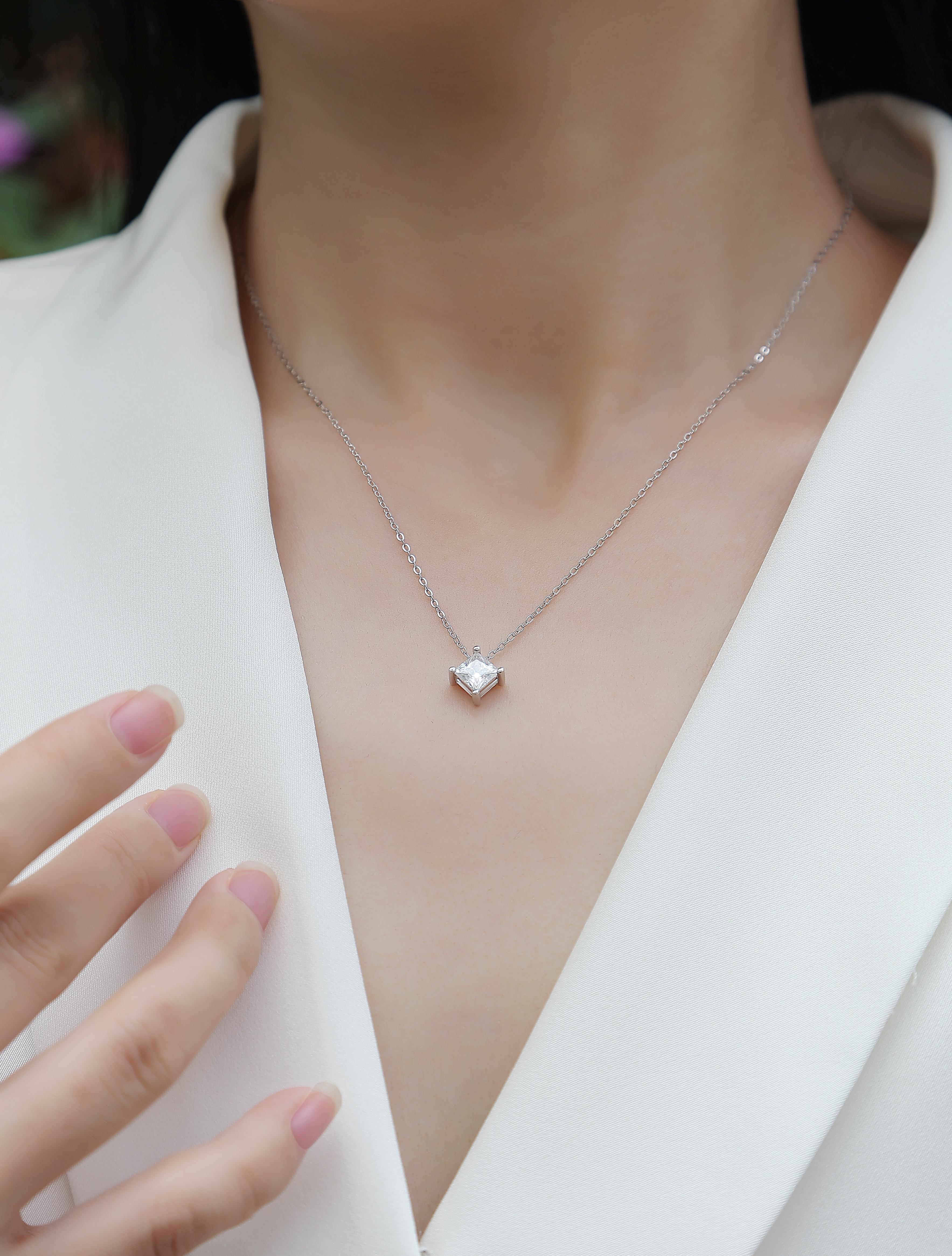 Stay Together - Luxurious Diamond Jewelry Pendant Set