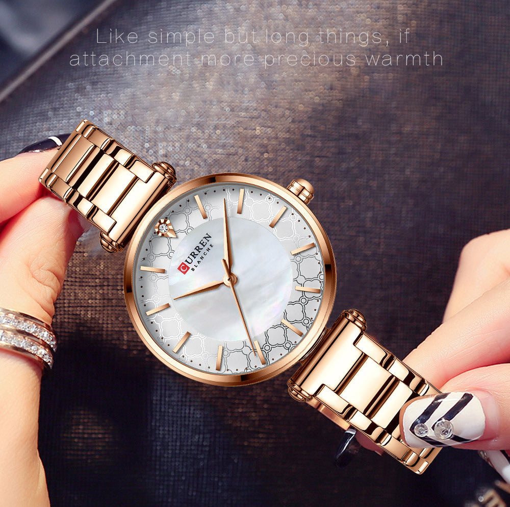 Women's Small Dial Business Watch | Waterproof | 5 Color Combinations