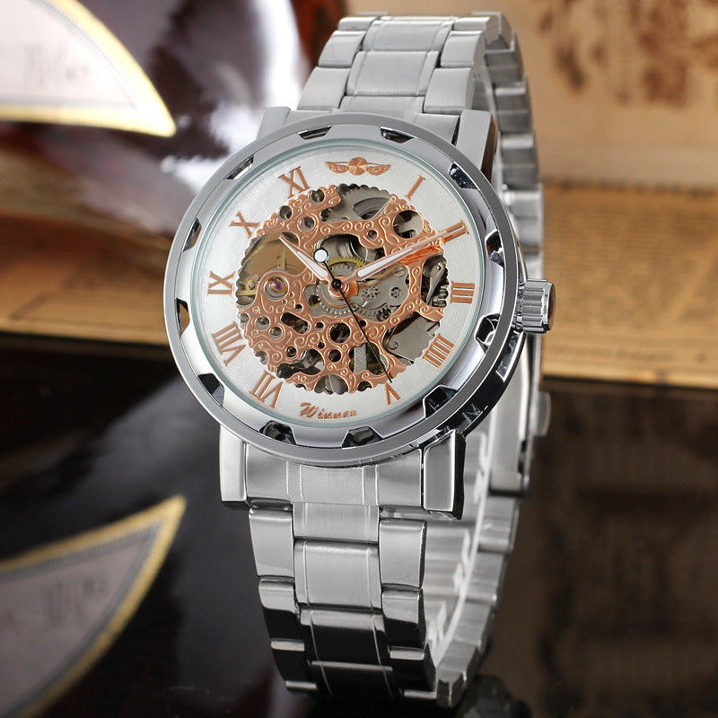 Openwork Gear Manual Mechanical Watch | Skeleton Dial | 12 Styles | Hand-Wound Men's Watch