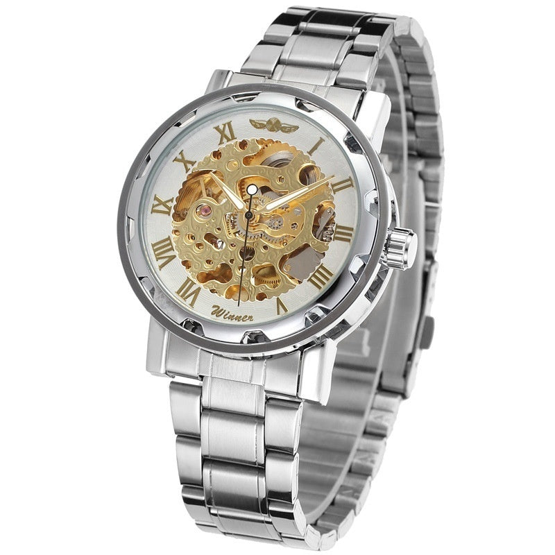 Openwork Gear Manual Mechanical Watch | Skeleton Dial | 12 Styles | Hand-Wound Men's Watch