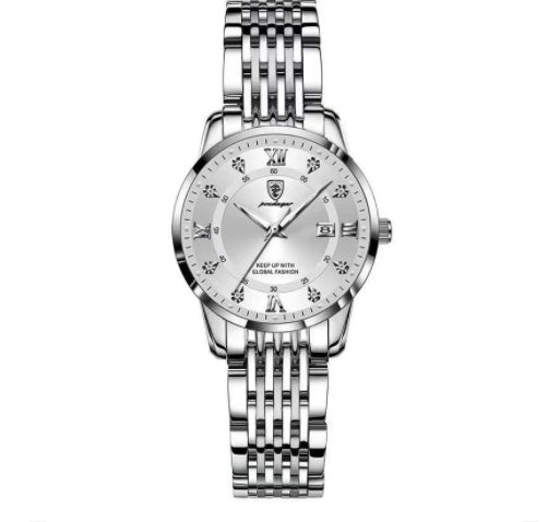 Sapphire Crystal Men's Watch | Seiko Movement | Luminous Calendar | 50M