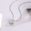 Purity - Luxurious Diamond Jewelry Pendant Set With 1-carat Moissan Diamond