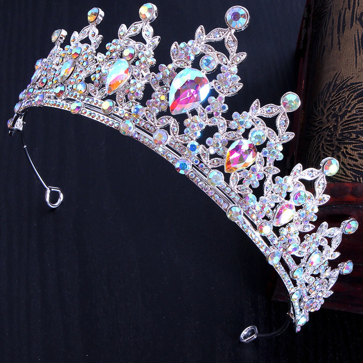 Wedding Crown Headdress | 18 Colors | Gold & Silver | Korean Style | Bridal & Occasion