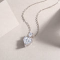 The Beloved Of The Heart - A Fashionable And Luxurious Diamond Jewelry Pendant Set