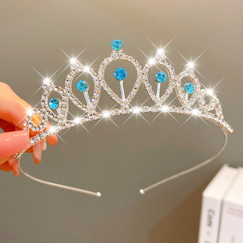 Multicolor Pearl Crown Headband | Rhinestone & Pearl | 15 Styles | Korean Handmade | Bridal & Party