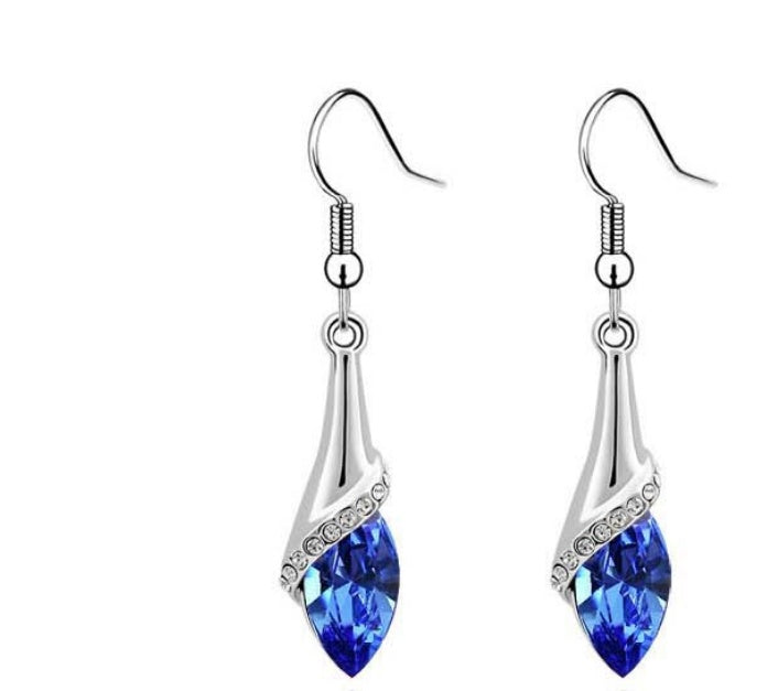 Angel Elf Crystal Jewelry Set | Earrings, Necklace & Bracelet | 18 Colors