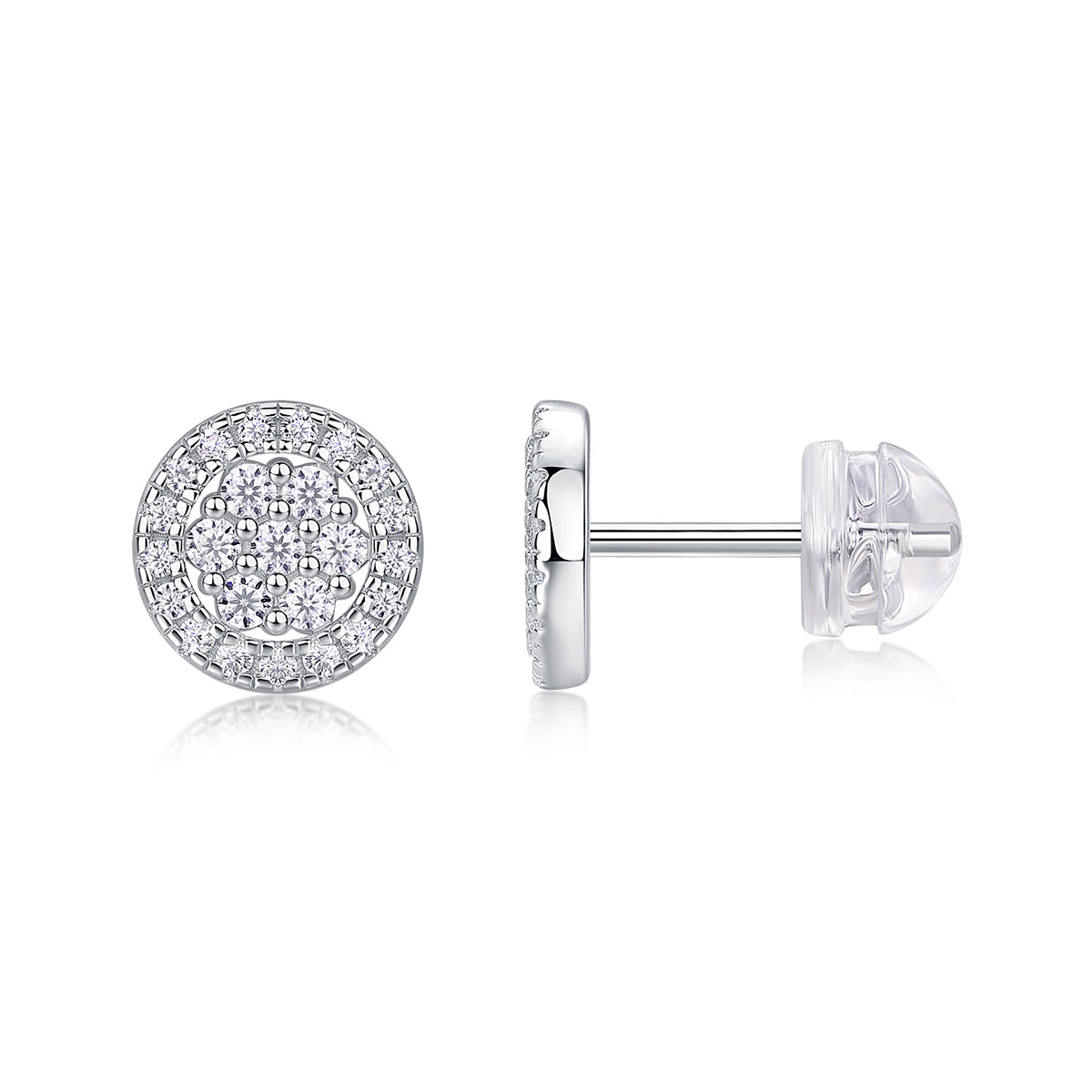 Cosmic Conjecture -Luxurious Diamond Jewelry Stud Earrings