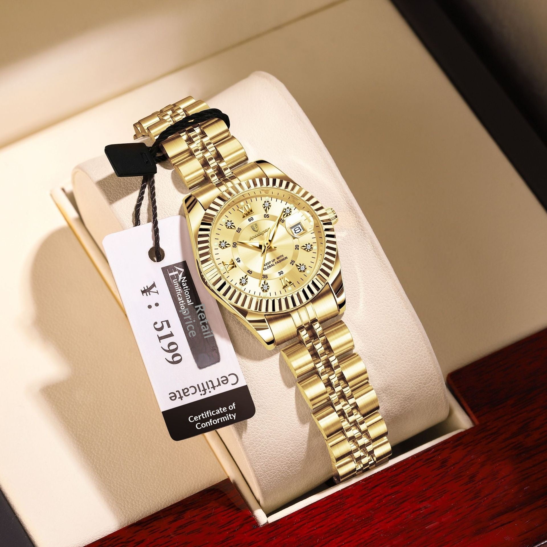 Women's Vintage Minimalist Watch | Ultra-Slim 8mm | 7 Styles
