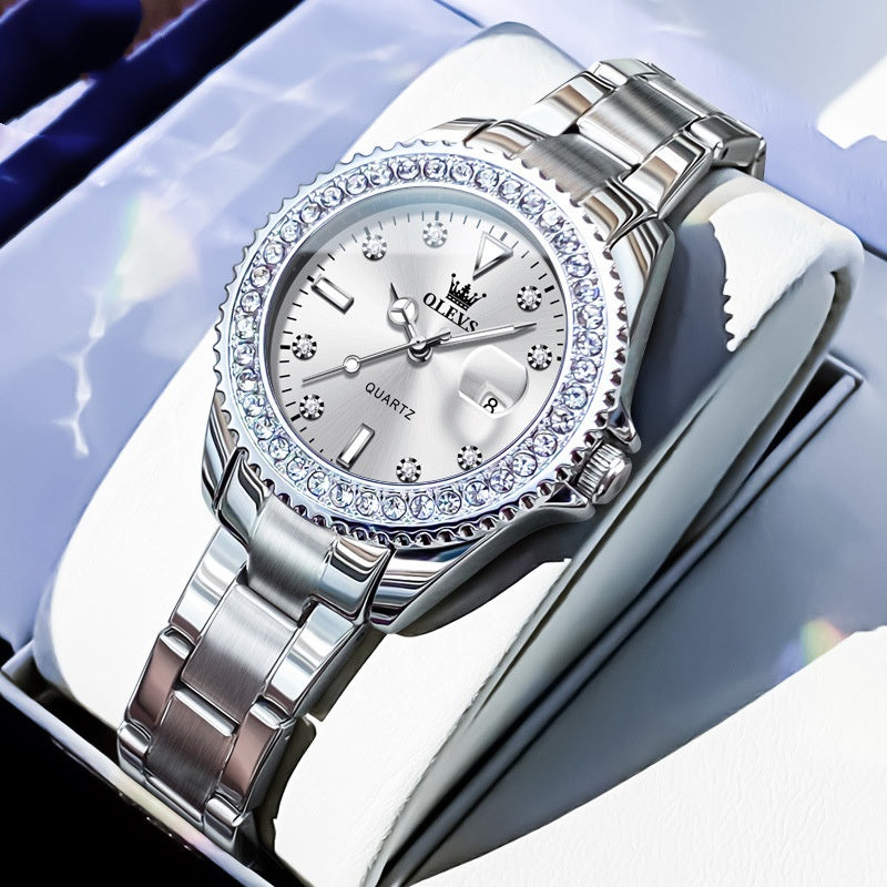 Women's Fashion Business Quartz Watch | 9 Colors | Steel & Leather