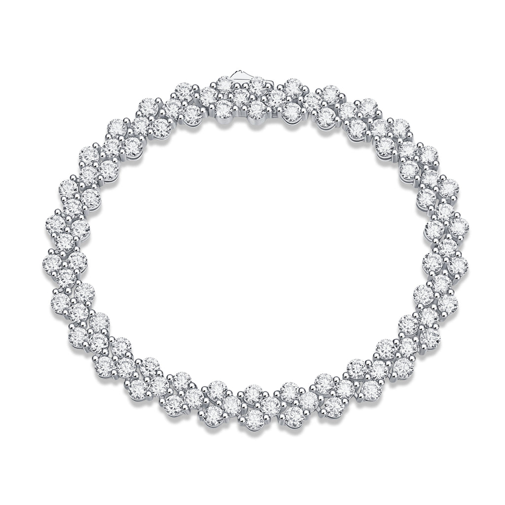 Kanong-Luxury Fashion Mossan Diamond Bracelet