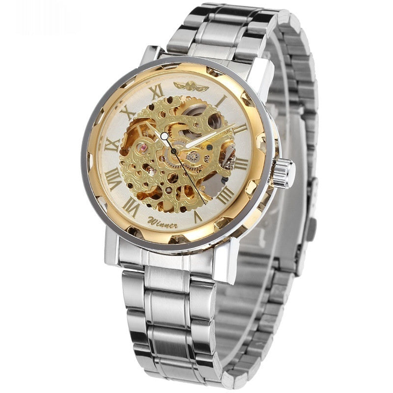 Openwork Gear Manual Mechanical Watch | Skeleton Dial | 12 Styles | Hand-Wound Men's Watch