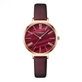 Women's Small Dial Leather Strap Watch | 8mm | 3 Color Palettes