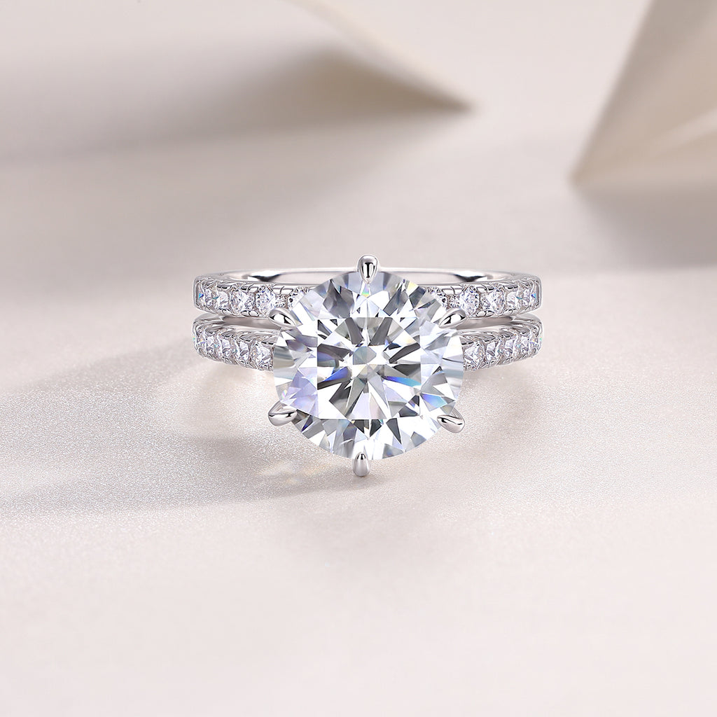 Arrange Large Diamond Rings