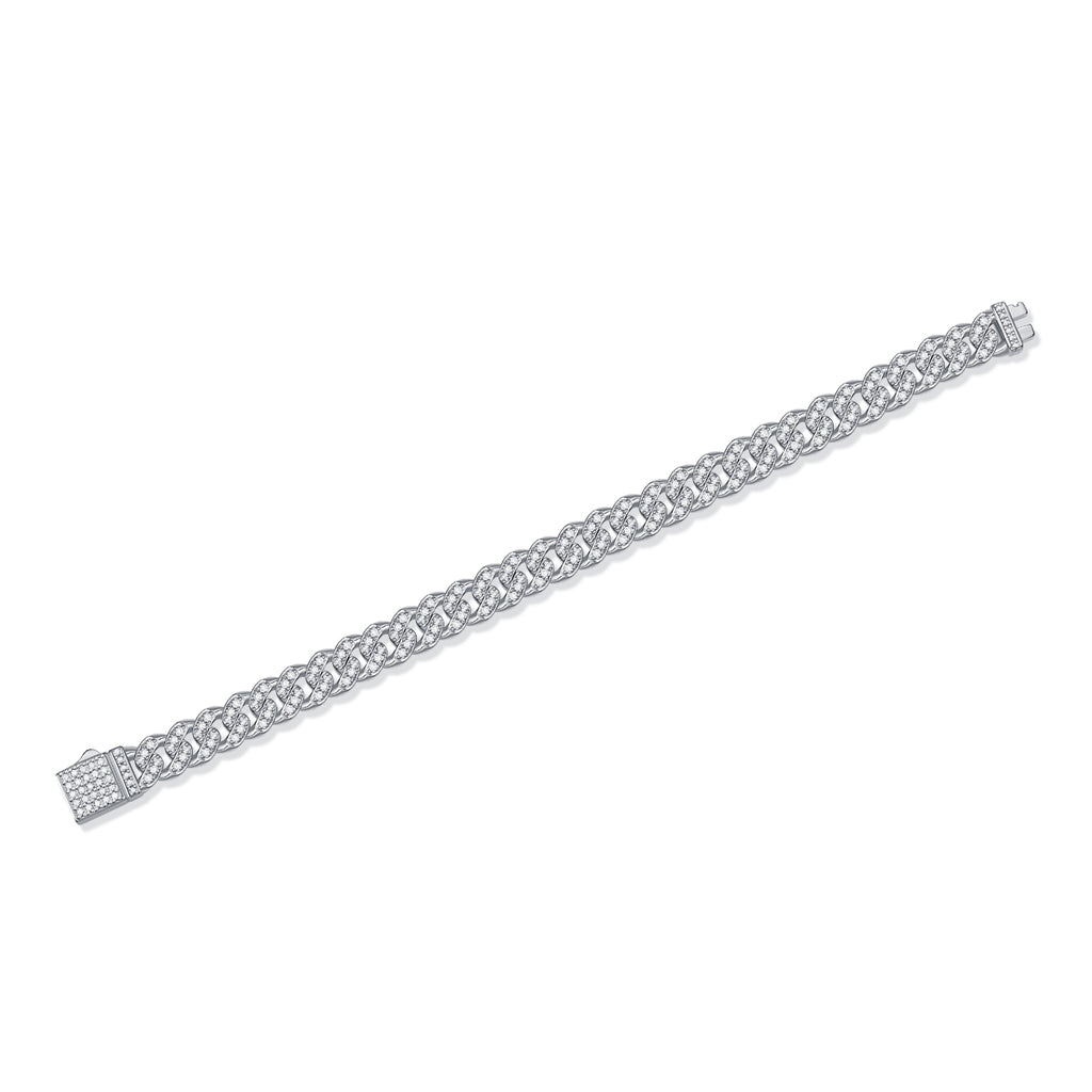 The Light Of Faith Luxury Fashion Mossan Diamond Bracelet