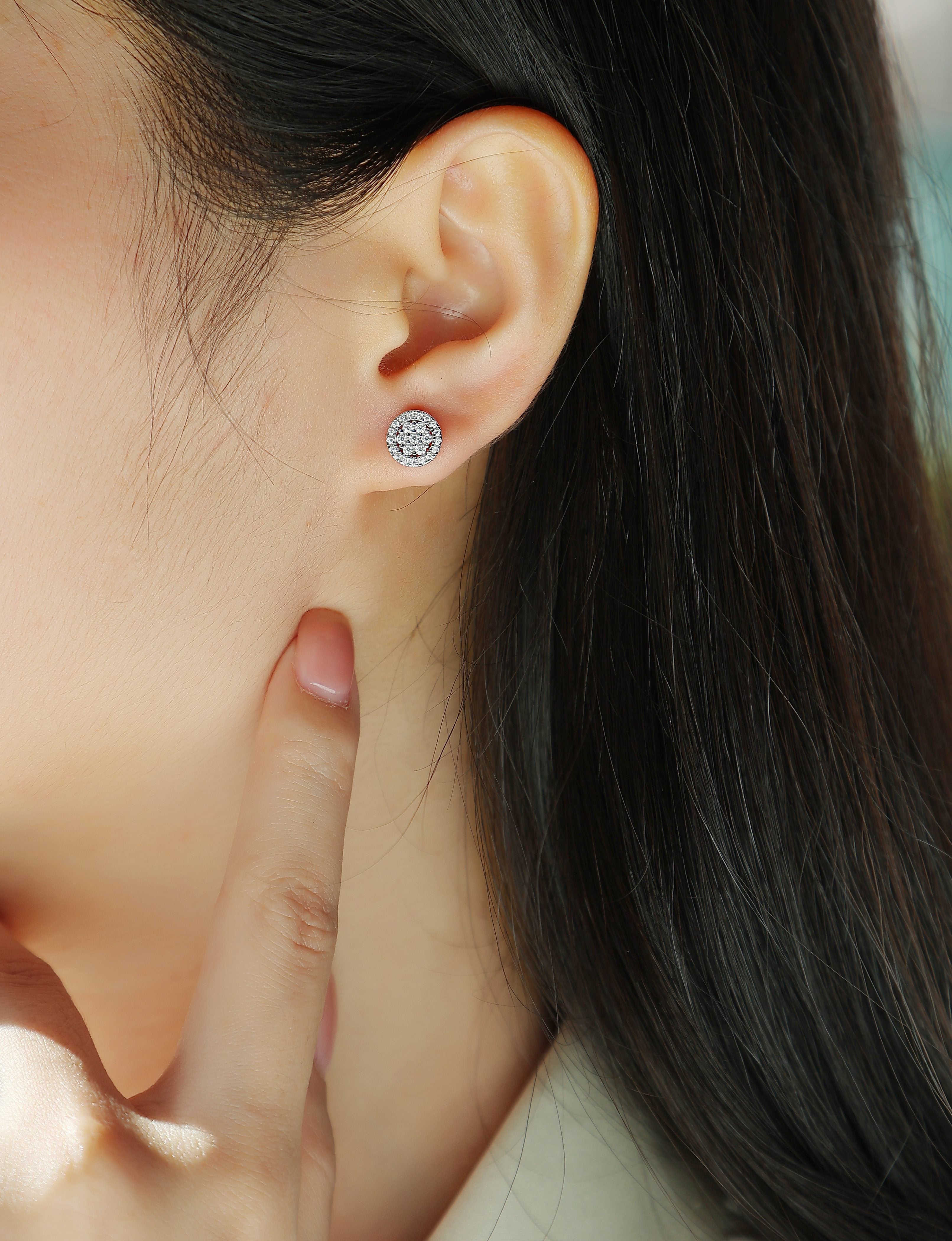 Cosmic Conjecture -Luxurious Diamond Jewelry Stud Earrings