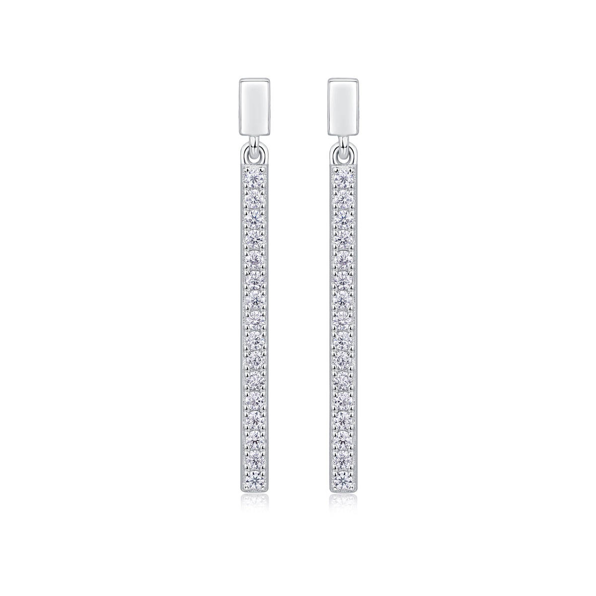 Jumping Diamond -Luxury Diamond Earrings Stud