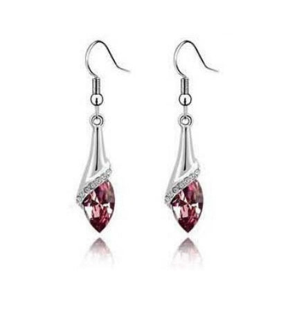 Angel Elf Crystal Jewelry Set | Earrings, Necklace & Bracelet | 18 Colors