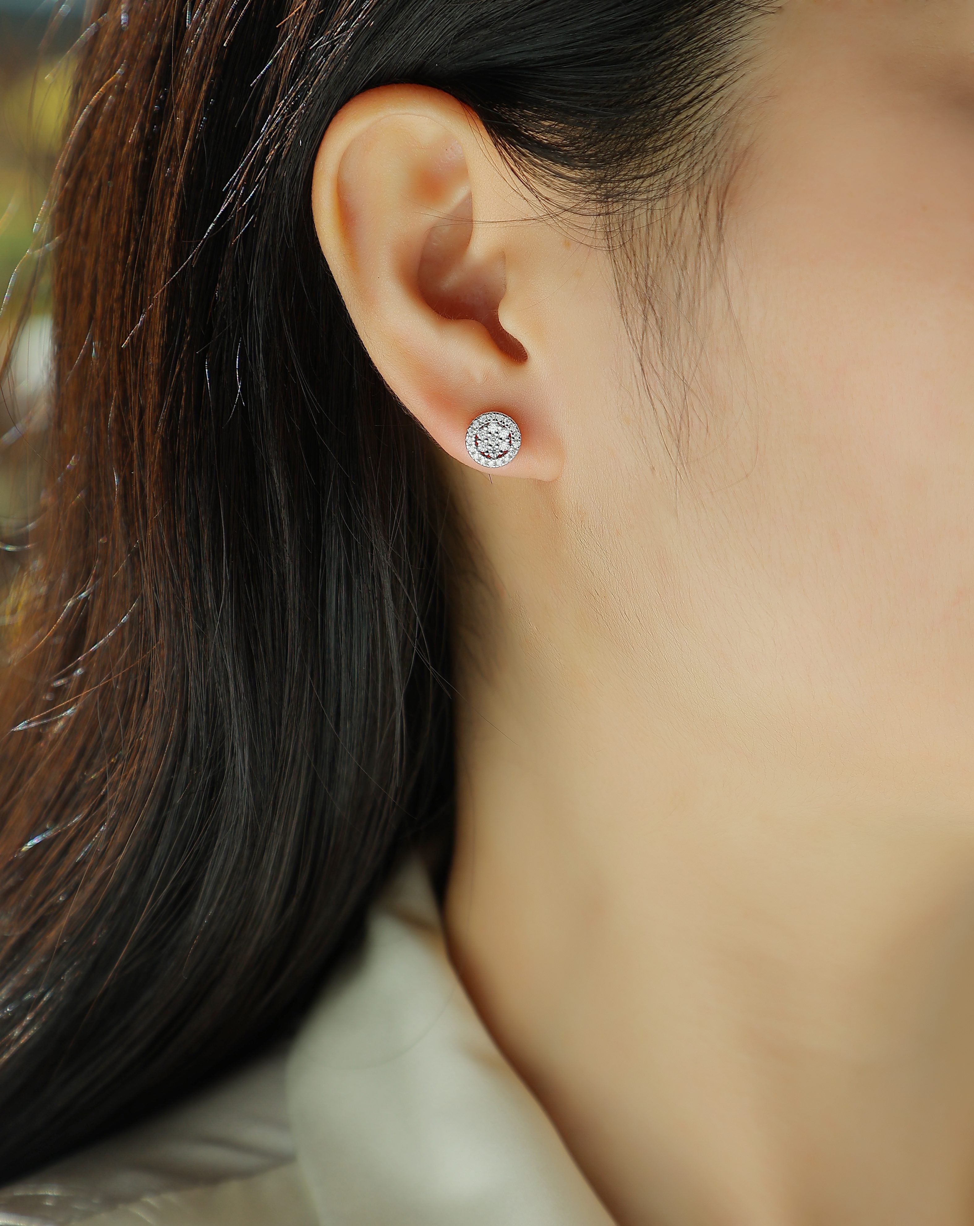 Cosmic Conjecture -Luxurious Diamond Jewelry Stud Earrings