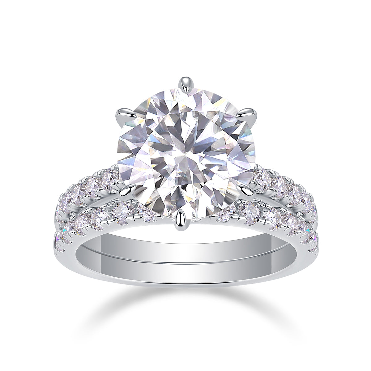 Arrange Large Diamond Rings