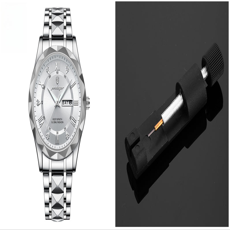 Men's Double Calendar Luminous Business Watch | Ultra-Slim 7mm | 9 Styles