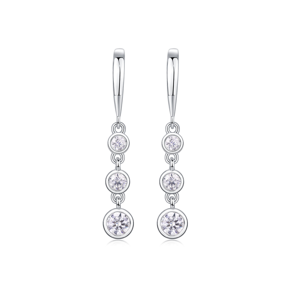 Classic Multi Diamond -Luxury Diamond Earrings Stud