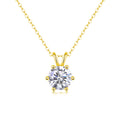 Romantic Mark - Luxurious Diamond Jewelry Pendant Set With 2-carat Moissanite