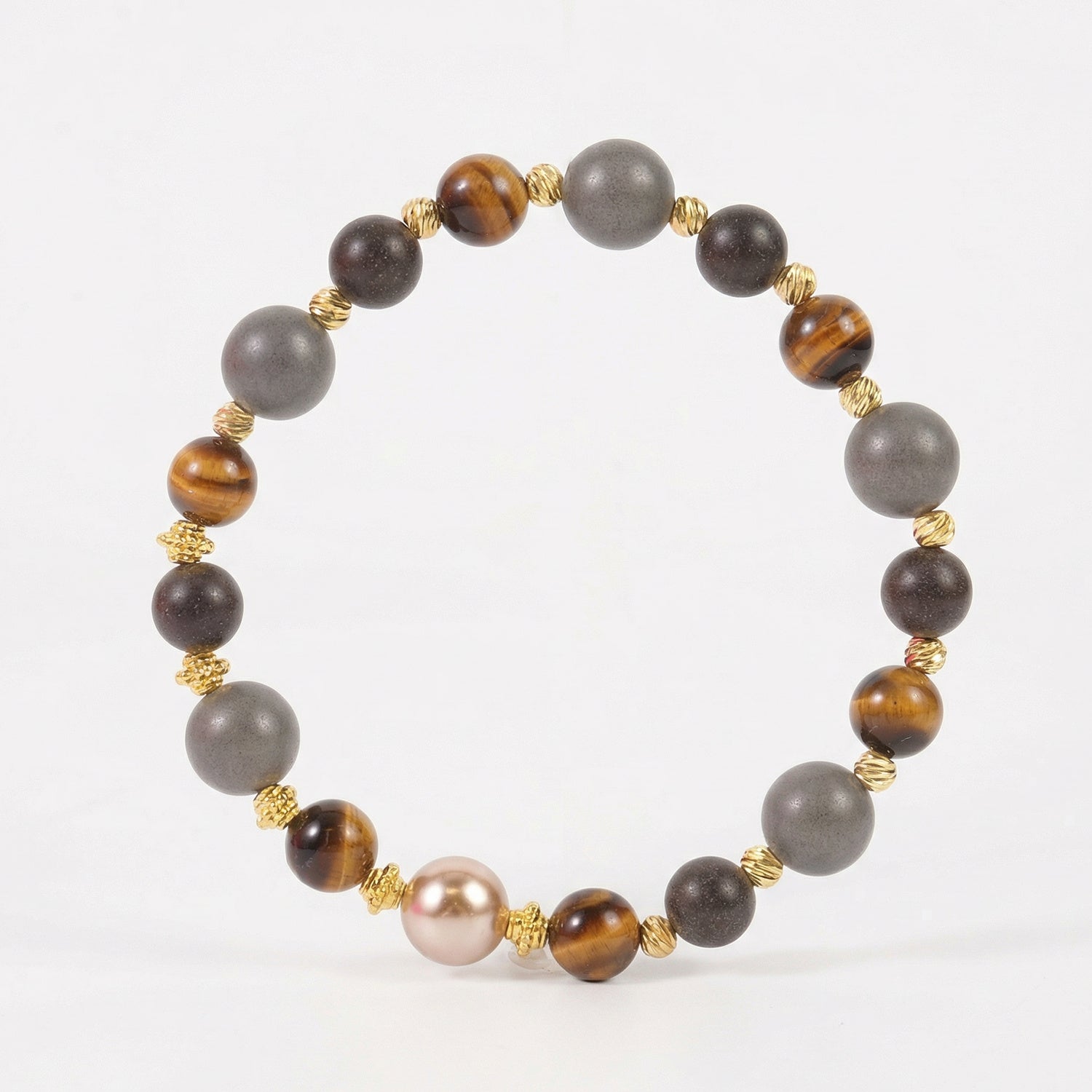Five Elements Wu Xing Bracelet | TCM Feng Shui | Natural Stone | Qi Harmonizer