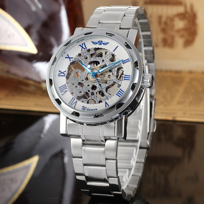 Openwork Gear Manual Mechanical Watch | Skeleton Dial | 12 Styles | Hand-Wound Men's Watch