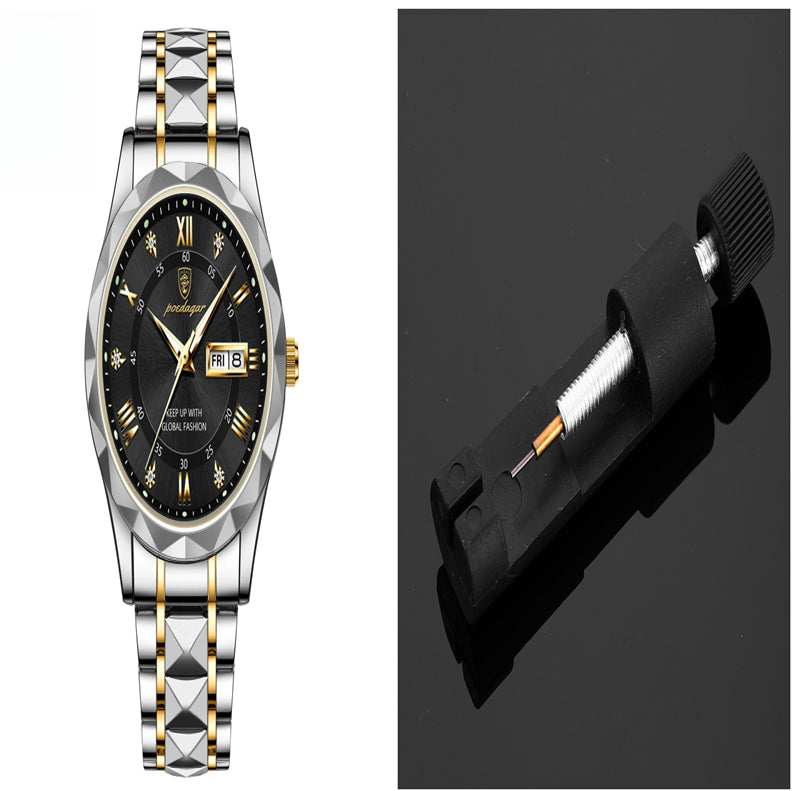 Men's Double Calendar Luminous Business Watch | Ultra-Slim 7mm | 9 Styles