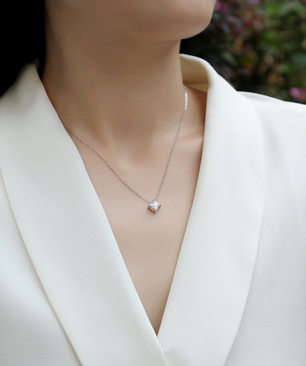 Stay Together - Luxurious Diamond Jewelry Pendant Set