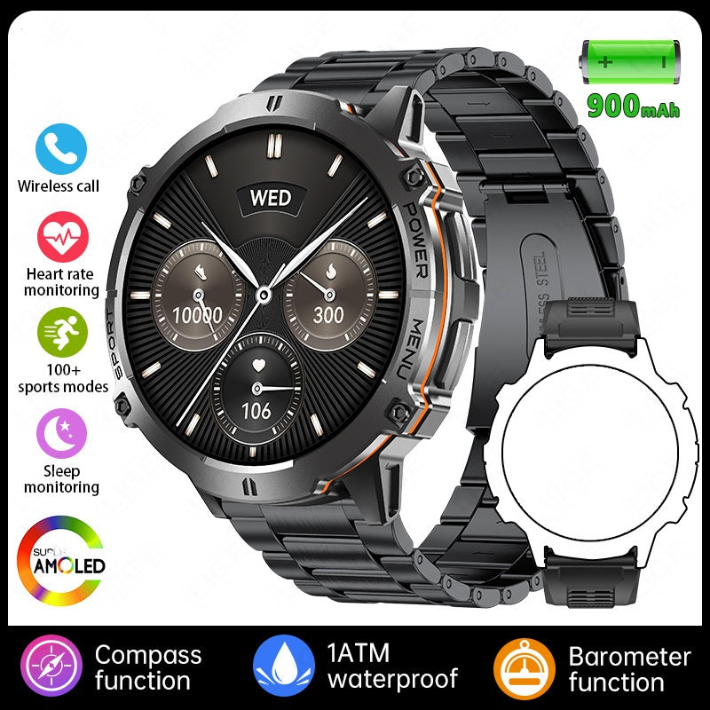 X3 Men's Smartwatch | Bluetooth Calling | Heart Rate & Health Monitoring | Waterproof | 3 Styles