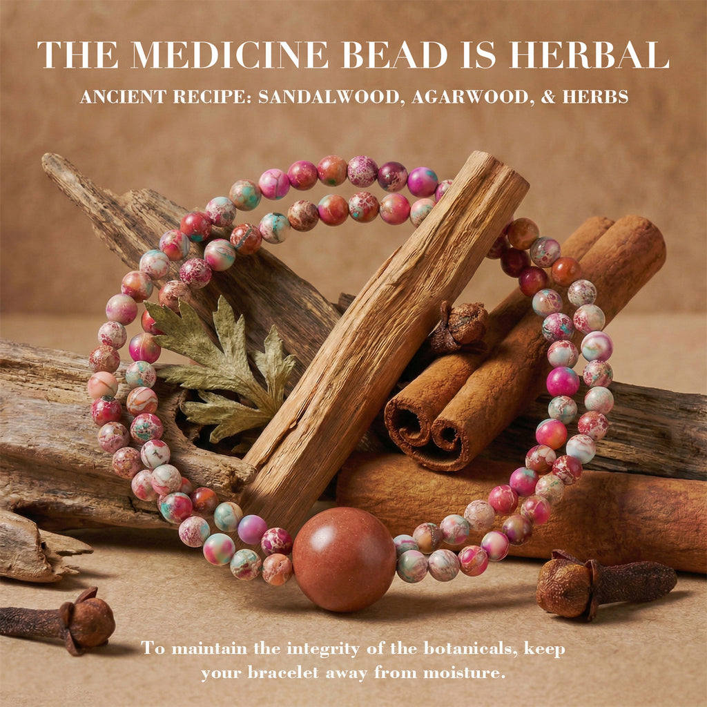 Five Elements Wu Xing Bracelet | TCM Feng Shui | Natural Stone | Energy Balance