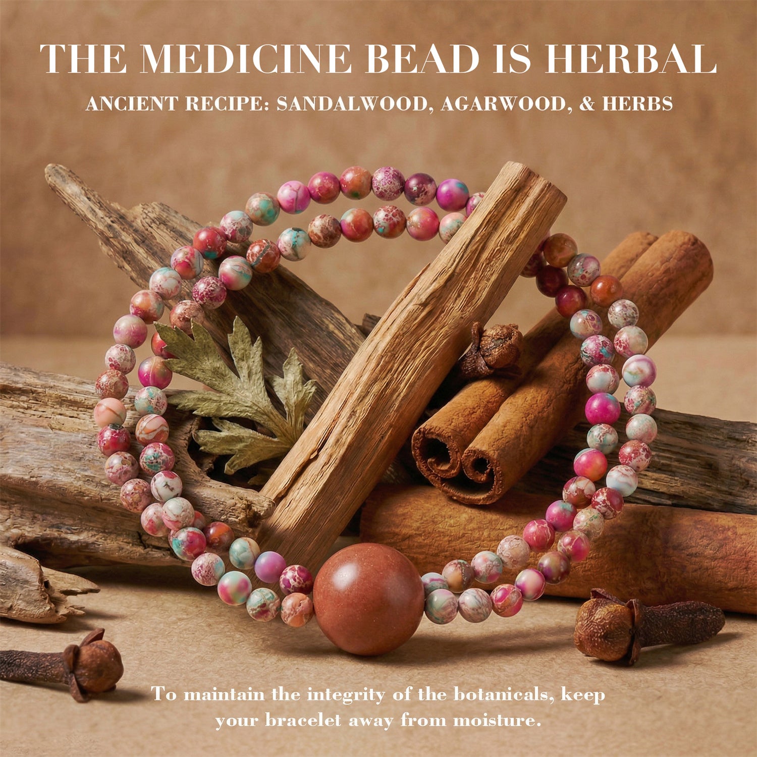 Five Elements Wu Xing Bracelet | TCM Feng Shui | Natural Stone | Energy Balance